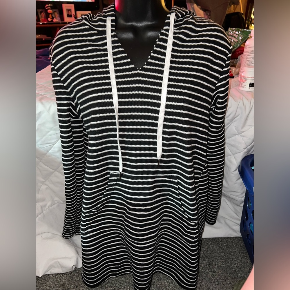 And The Why Waffle Knit Hoodie